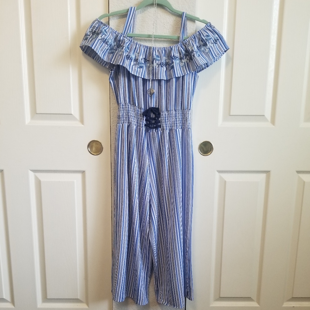 Crop pant romper